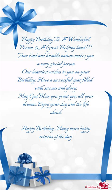 Happy Birthday Many More Happy Returns Of The Day Free Cards