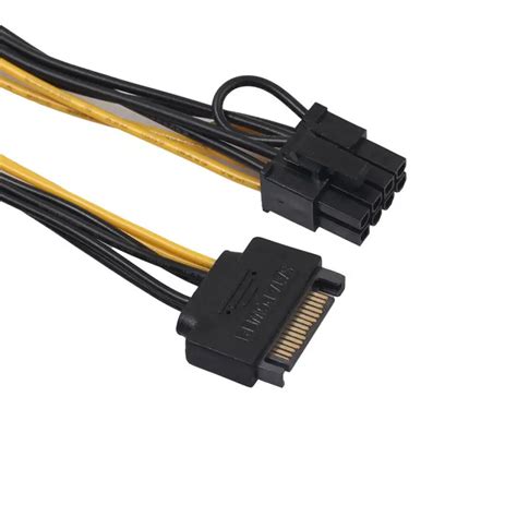 Pin Sata Male To Pin Pci E Power Supply Cable Cm Sata Cable