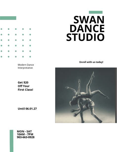 23 Free Dance Flyer Templates Customize And Download