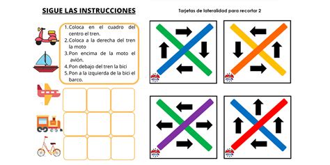 Fichas De Lateralidad Hoja Ejercicios De Lateralidad Estimulacion Hot