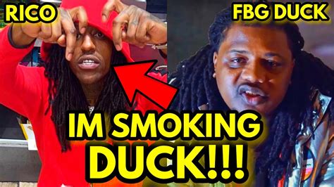 RICO RECKLEZZ GOES TO 63RD IM SMOKING FBG DUCK DISS MAMA DUCK YouTube