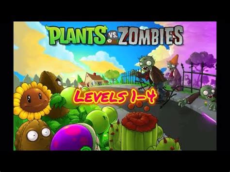 Plants Vs Zombies Levels Youtube