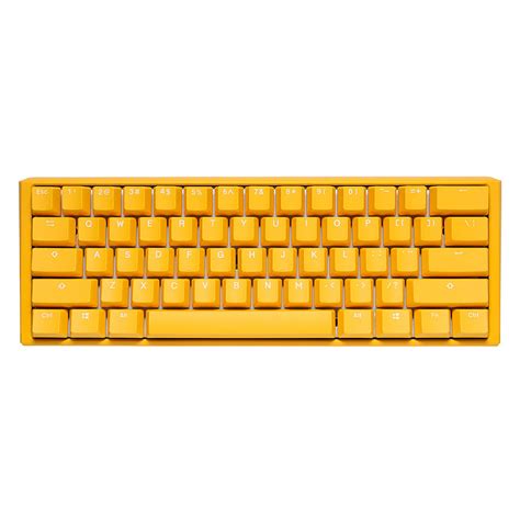 Ducky Channel One Mini Yellow Cherry Mx Clear Clavier Pc Ldlc