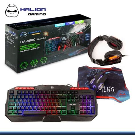 Combo Gamer 4 En 1 Poseidon Ha 850c Halion Promart