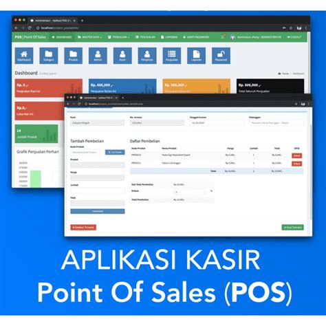 Jual Aplikasi Web Sistem Informasi Penjualan Kasir Point Of Sales Pos