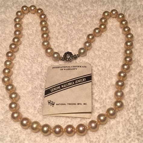 Mallorca Pearl Jewelry Vintage Mallorca Pearl Necklace Poshmark