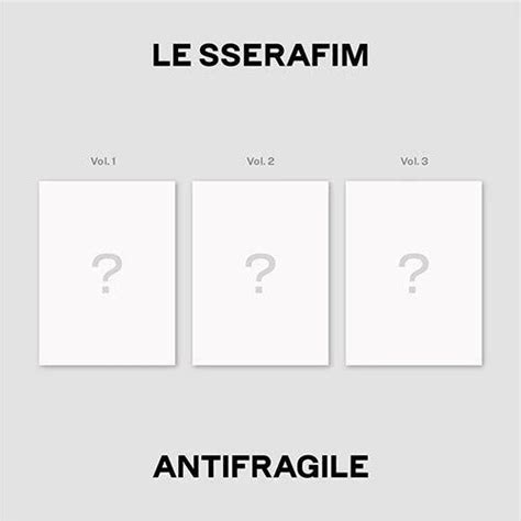 Le Sserafim Antifragile 2nd Mini Album Vol 2 Mit Extra