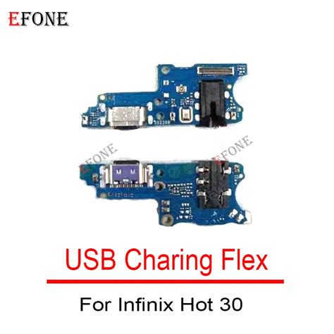 NEW For Infinix Hot 30 30i With IC USB Charging Board Dock Port Flex Cable Repair
