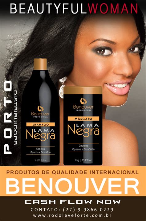 Tratamento Lama Negra Shampoo E M Scara Benouver Porto Distribuidor