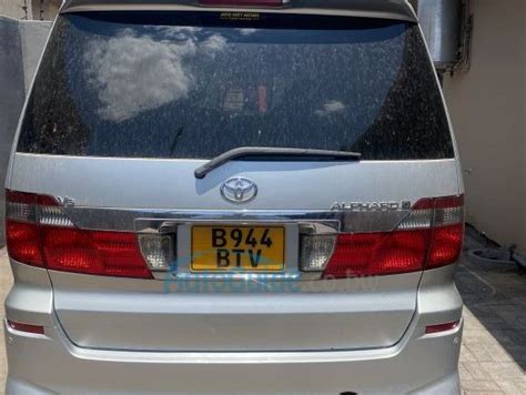 Used Toyota Alphard Alphard For Sale Gaborone Toyota Alphard