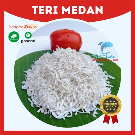 Jual Ikan Teri Nasi Medan Teri Toge Asli 1kg Kualitas Super Premium