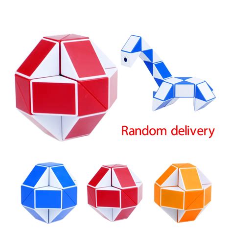 1/3pcs Magic Snake Shape Cube Puzzle Toy Christmas Gifts Cool Snake ...