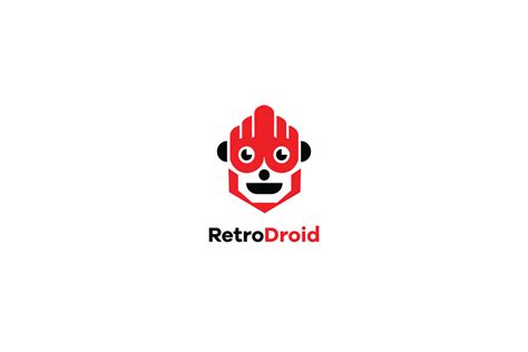 Android and Robot Logo Template. Graphic by ahsanalvi · Creative Fabrica