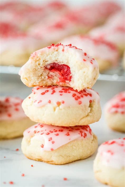 Almond Cherry Cookies Julie S Eats Treats