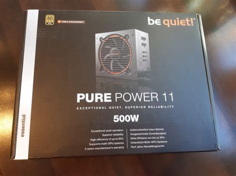 Be Quiet Pure Power 11 Im Praxistest Hartware