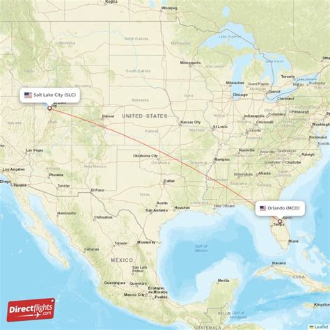 Direct Flights From Salt Lake City To Orlando SLC To MCO Non Stop