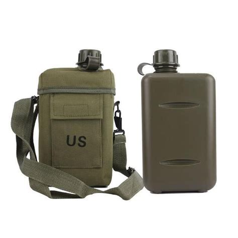 Army Water Bottle 2l Flask Heat Resistant Us Military Water Canteen Ta