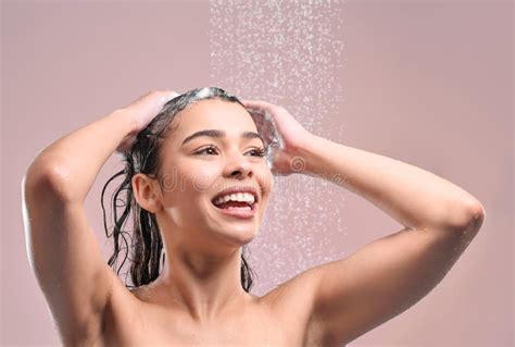 Giving Myself The Serene Treatment A Young Woman Washing Her Hair