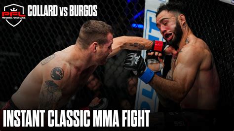 Clay Collard Vs Shane Burgos Best PFL Fight Ever 5 Min Recap