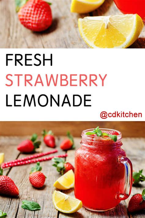 Fresh Strawberry Lemonade Recipe