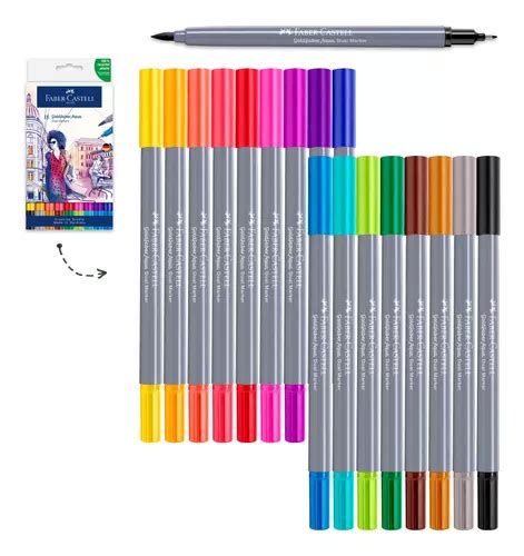 Faber castell Goldfaber Marcadores Aqua Dual Pack De 18 Envío gratis