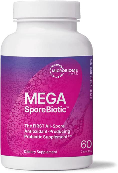 Microbiome Labs Megasporebiotic Probiotics For Digestive