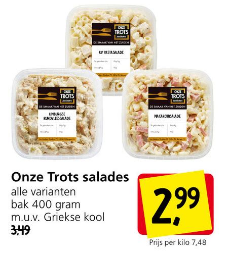 Salade Folder Aanbieding Bij Jan Linders Details