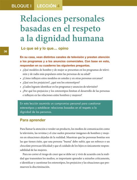 Libro De Formación Cívica Y Ética 6 Grado 2020 Contestado Formacion Civica Y Etica Cuaderno De