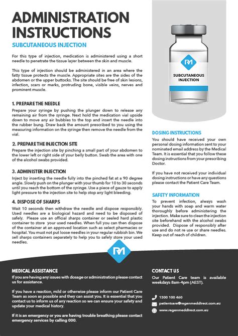 Subcutaneous Injection Regenmed Direct