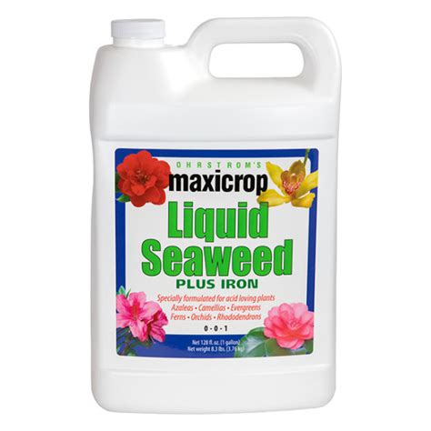 Maxicrop Plus 2 Iron 1 Gallon Down To Earth Home Garden And Gift