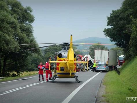 Wypadek Ci Ar Wki Na Dk W Nowej Wsi Droga Zablokowana Aktualizacja