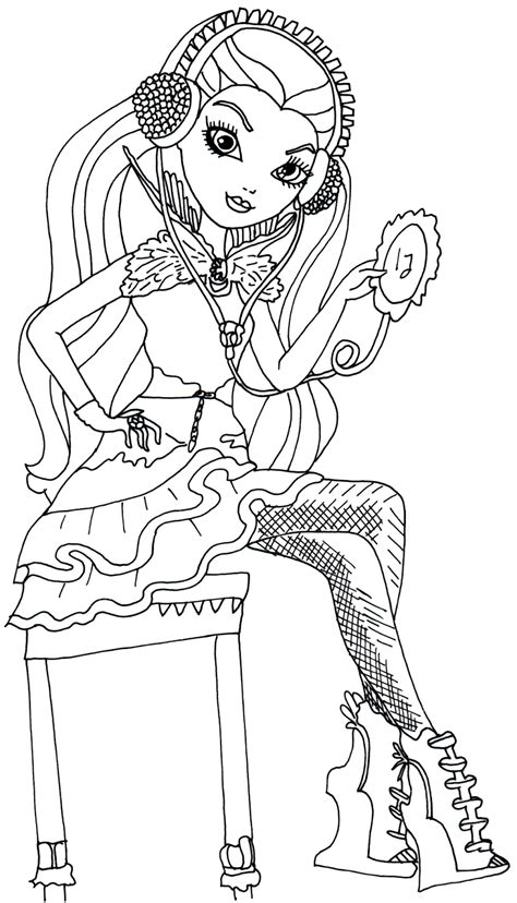 Ever After High Para Colorear Pintar E Imprimir