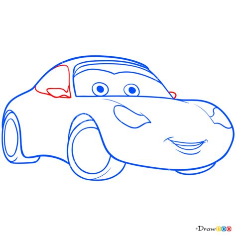 How To Draw Sally Cars