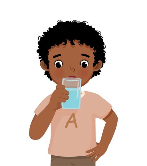 Thirsty Boy Clipart