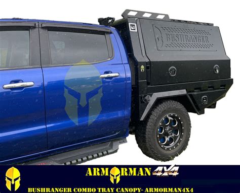 Bushranger Combo Aluminium Tray 1730 Canopy Colorado Armorman 4x4