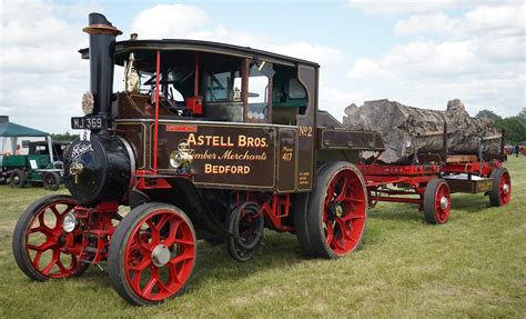 MJ369 1932 Foden D Type Timber Tractor Aldham Rally Was Ba Flickr