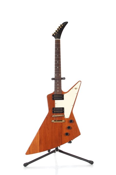 2007 Gibson Explorer 1976 Reissue Natural 76 Ri Guitar Chimp