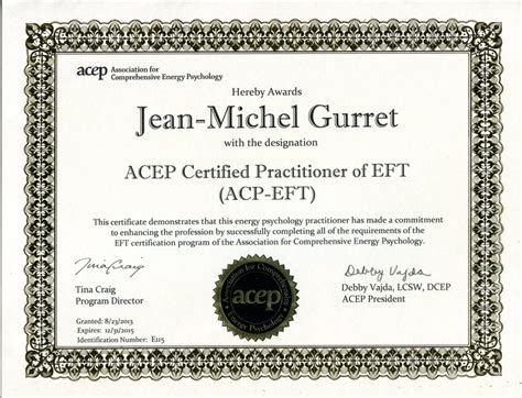 Ifpec Jean Michel Gurret Eft Et Psychologie Nerg Tique