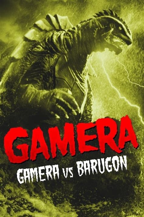 Gamera Vs Barugon 1966 Posters — The Movie Database Tmdb