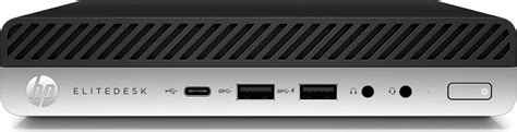 HP EliteDesk 800 G4 DM I5 8500T 8 GB 256 GB SSD WiFi 2 X