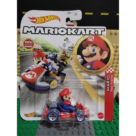 Hot Wheels Mario Kart Mario Pipe Frame Shopee Brasil