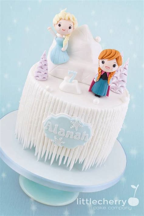 Frozen birthday party cake, Frozen birthday cake, Frozen themed ...