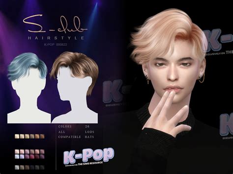 The Sims Resource - K-POP male long hairstyle | Sims 4 hair male, Sims ...