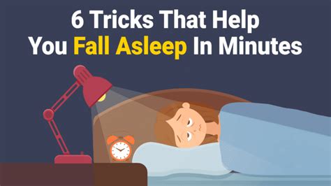 6 Tricks To Help You Fall Asleep In Minutes