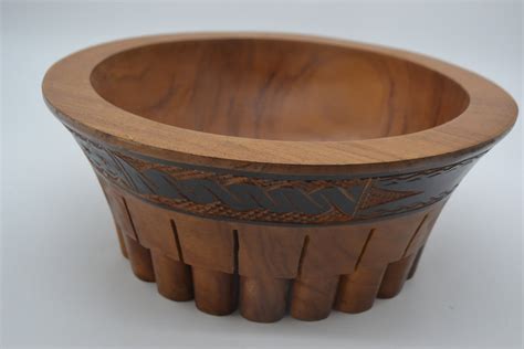 Samoan Hand Carved Tanoa Etsy