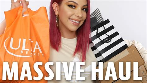 Massive Sephora And Ulta Haul Pr New Makeup 2019 Youtube