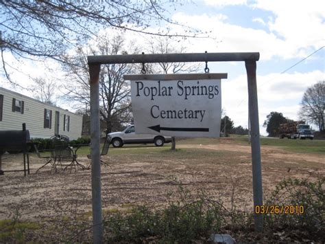 Poplar Springs Cemetery em Preston Georgia Cemitério Find a Grave