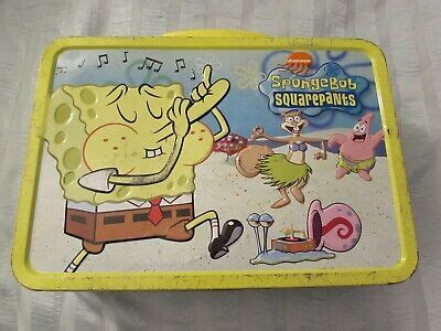 Spongebob Squarepants Popcorn Box Lunch Box Ebay