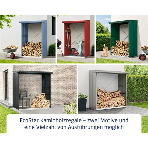 Ecostar Kaminholzregal Trend V Typ X X Cm Metall