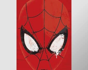 Spider Man Miles Morales Graffiti Art Print Perfect For Etsy